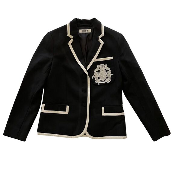 New Ofenmimal Academia Wool Blazer Black - Picture 1 of 8